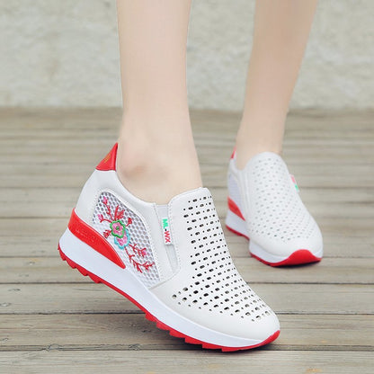 Embroidered Slip-On Loafers by Greta 