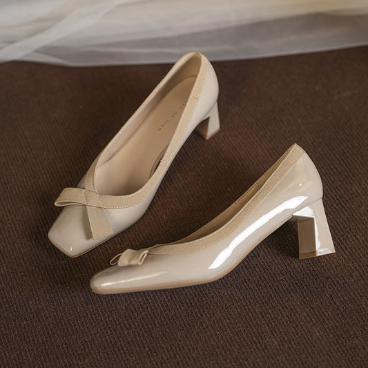 Elegant Chunky Heel Pumps Greta  Heels