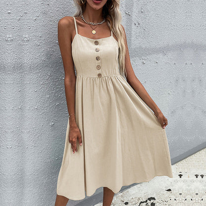 Chic Midi Sundress Greta  Summer Collection