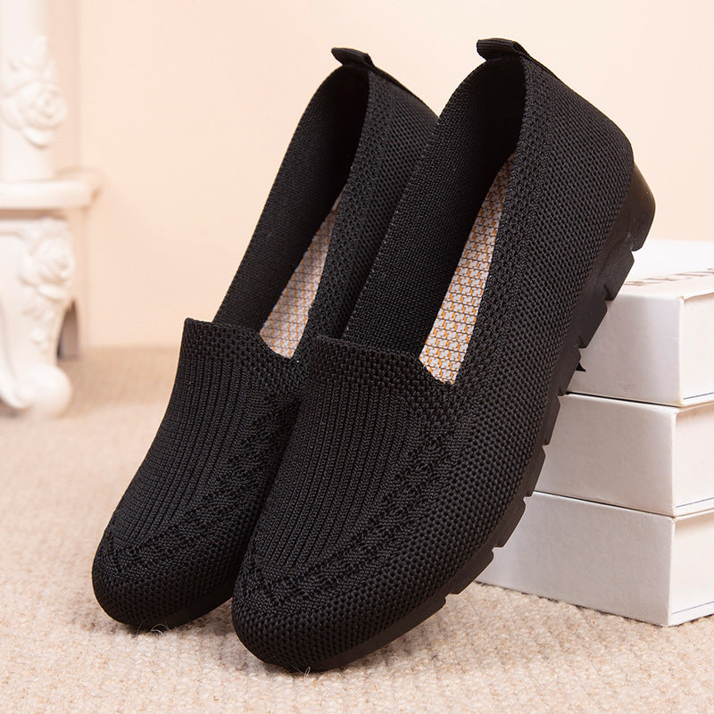 Breathable Greta  Net Cloth Slip-On Shoes
