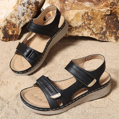 Comfort Wedge Greta  Plus Size Sandals