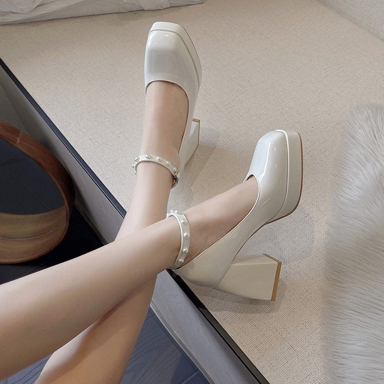 Chic Block Heel Pumps Greta  High Heels