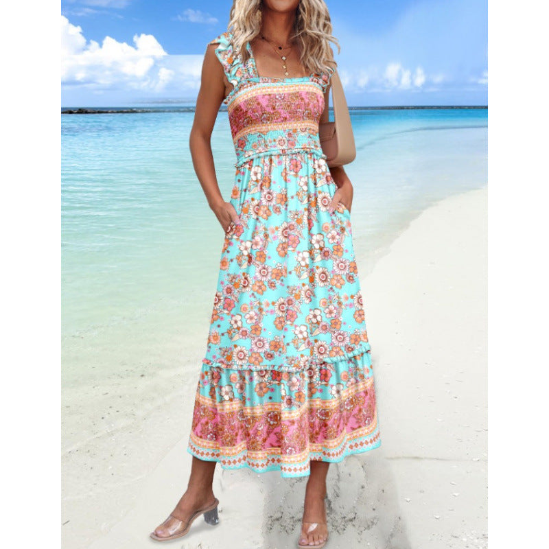 Boho Summer Maxi Dress Greta 