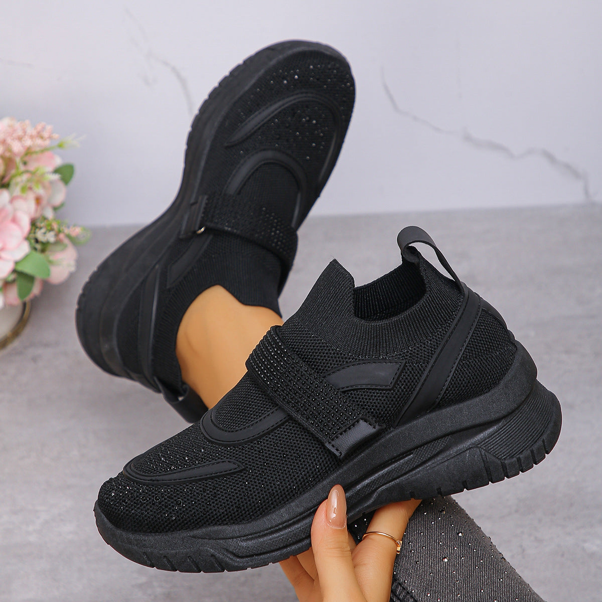 Trendy Greta  Wedge Sneakers for Women