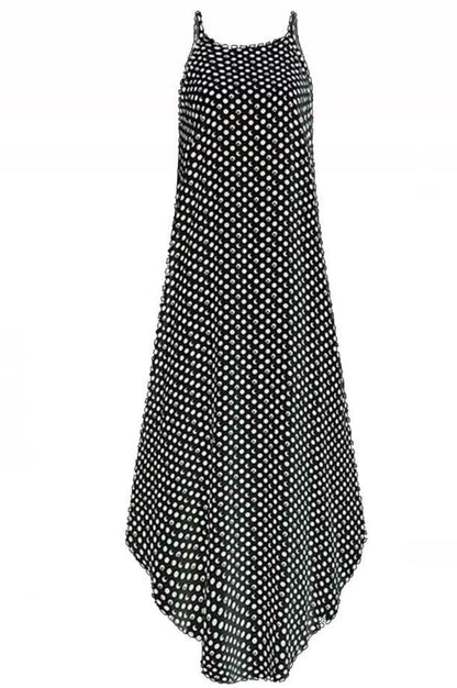 Bohemian Floral Print Maxi Dress Greta 