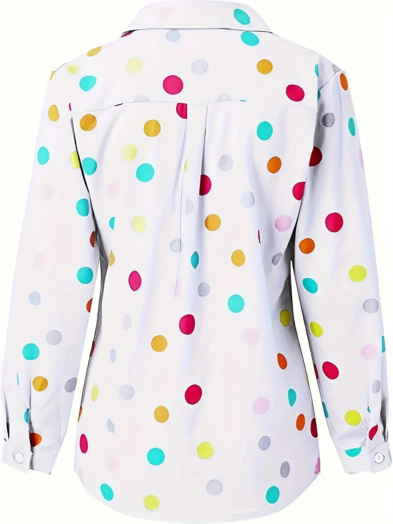 Playful Polka Dot Greta  Everyday Blouse