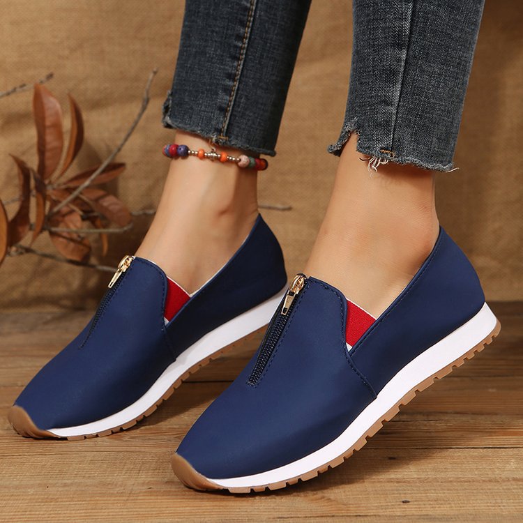 Comfort Zip Loafers by Greta 