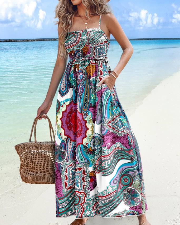 Vibrant Greta  Pinterest-Inspired Swing Dress