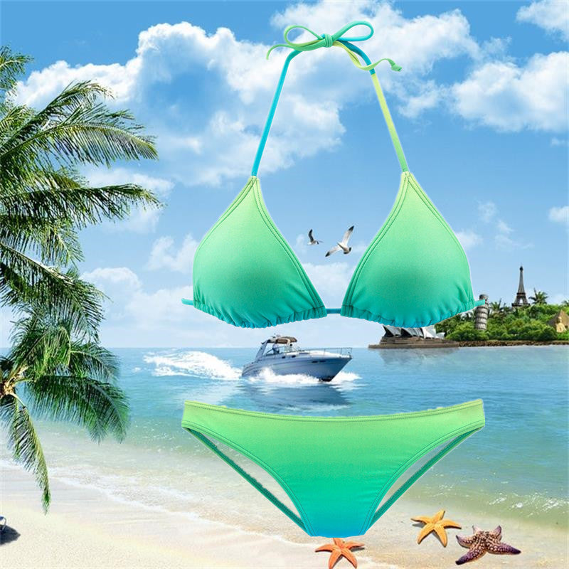Gradient Bikini Set Greta  Pinterest-Inspired Swim