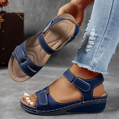 Comfort Wedge Greta  Perfect-Fit Strap Sandals