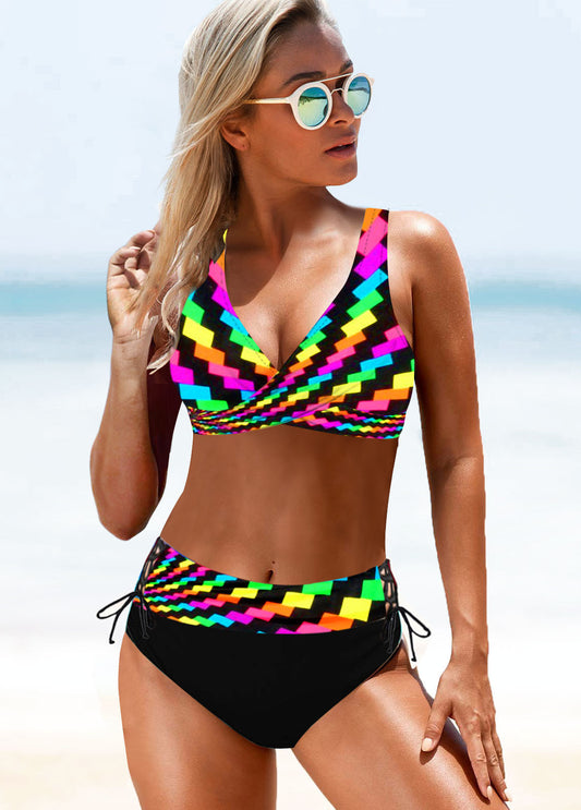 Vibrant High Waist Bikini by Greta 