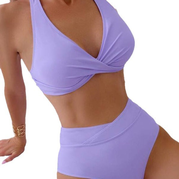 Chic High Waist Bikini by Greta 