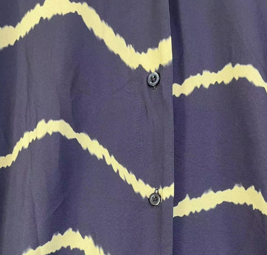 Retro Navy Greta  Summer Cardigan Dress