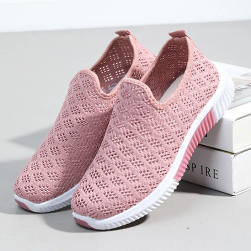 Breathable Mesh Greta  Everyday Slip-On Shoes