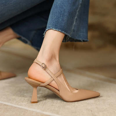 Chic Stiletto Pointed Heels by Greta 