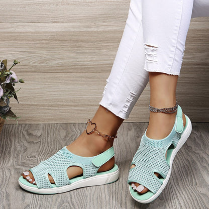 Breathable Comfort Greta  Flat Sandals