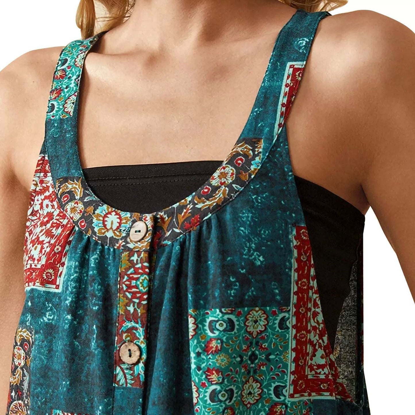 Vintage Print Greta  Everyday Jumpsuit