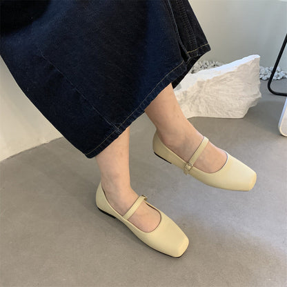 Chic Everyday Greta  Low Heel Mary Janes
