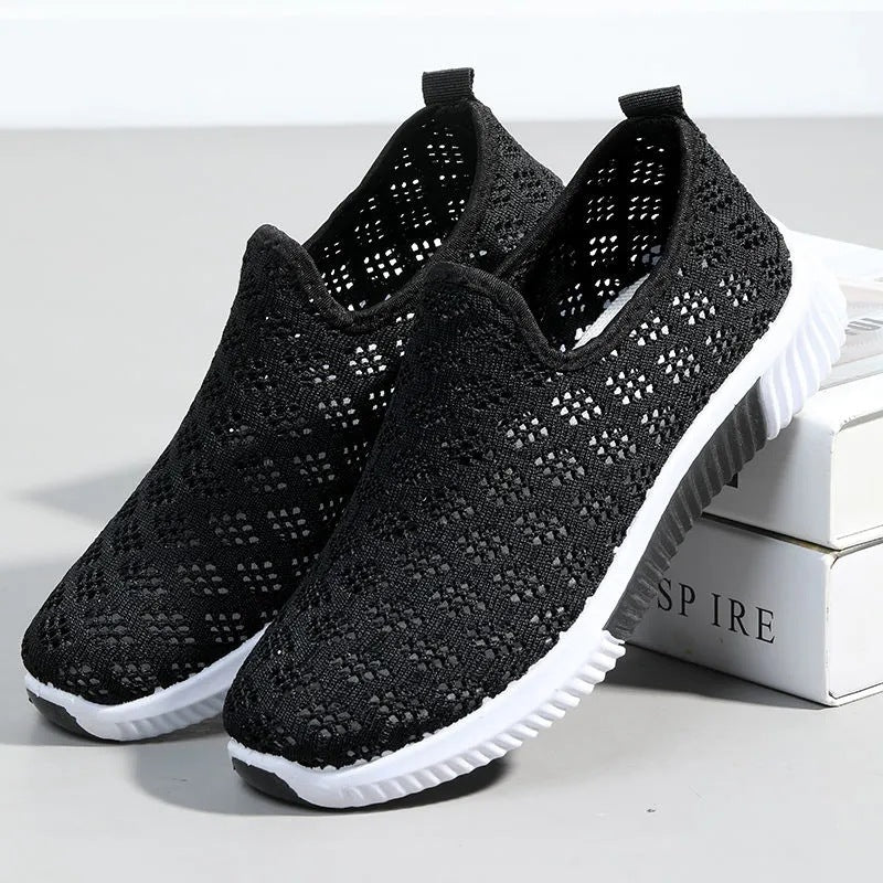 Breathable Mesh Greta  Everyday Slip-On Shoes