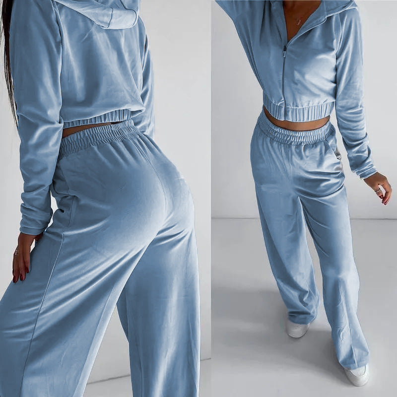 Chic Greta  Two-Piece Sweatshirt Lounge Set