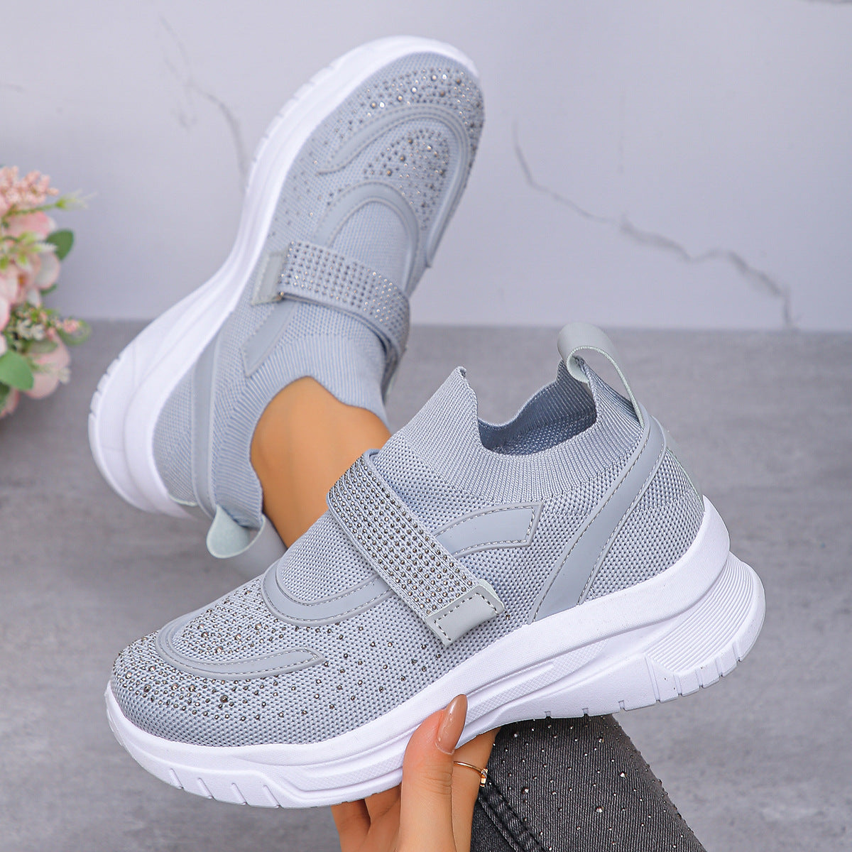 Trendy Greta  Wedge Sneakers for Women