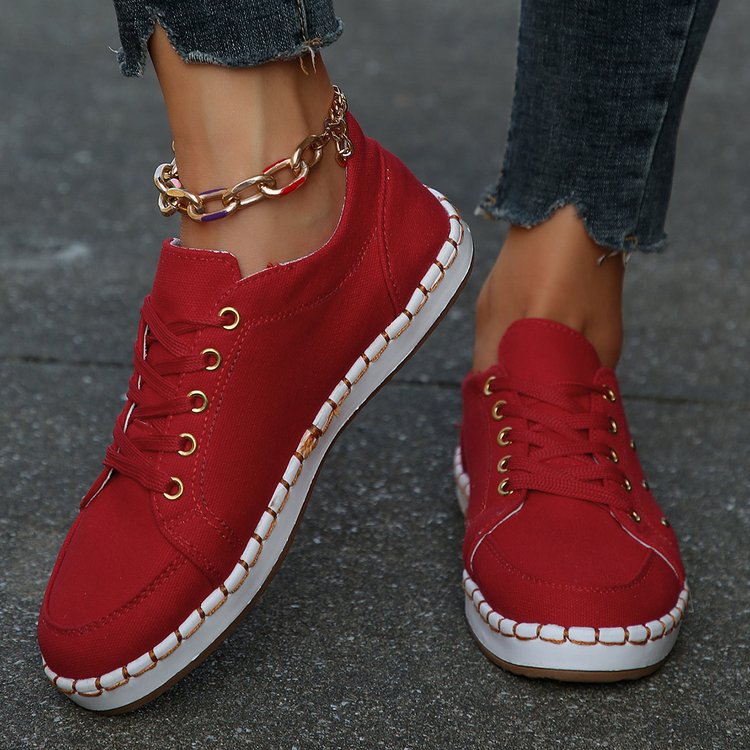 Leopard Print Greta  Canvas Sneakers