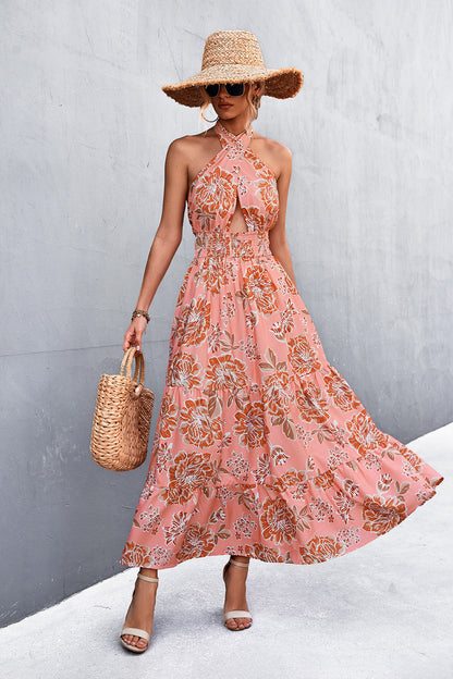 Chic Halter Backless Dress by Greta 
