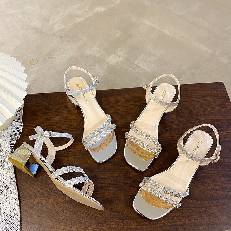 Elegant Greta  Pinterest-Inspired Heeled Sandals