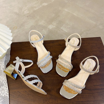 Elegant Greta  Pinterest-Inspired Heeled Sandals
