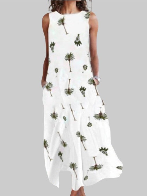 Floral Print Pocket Dress Greta  Summer Style
