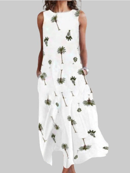 Floral Print Pocket Dress Greta  Summer Style