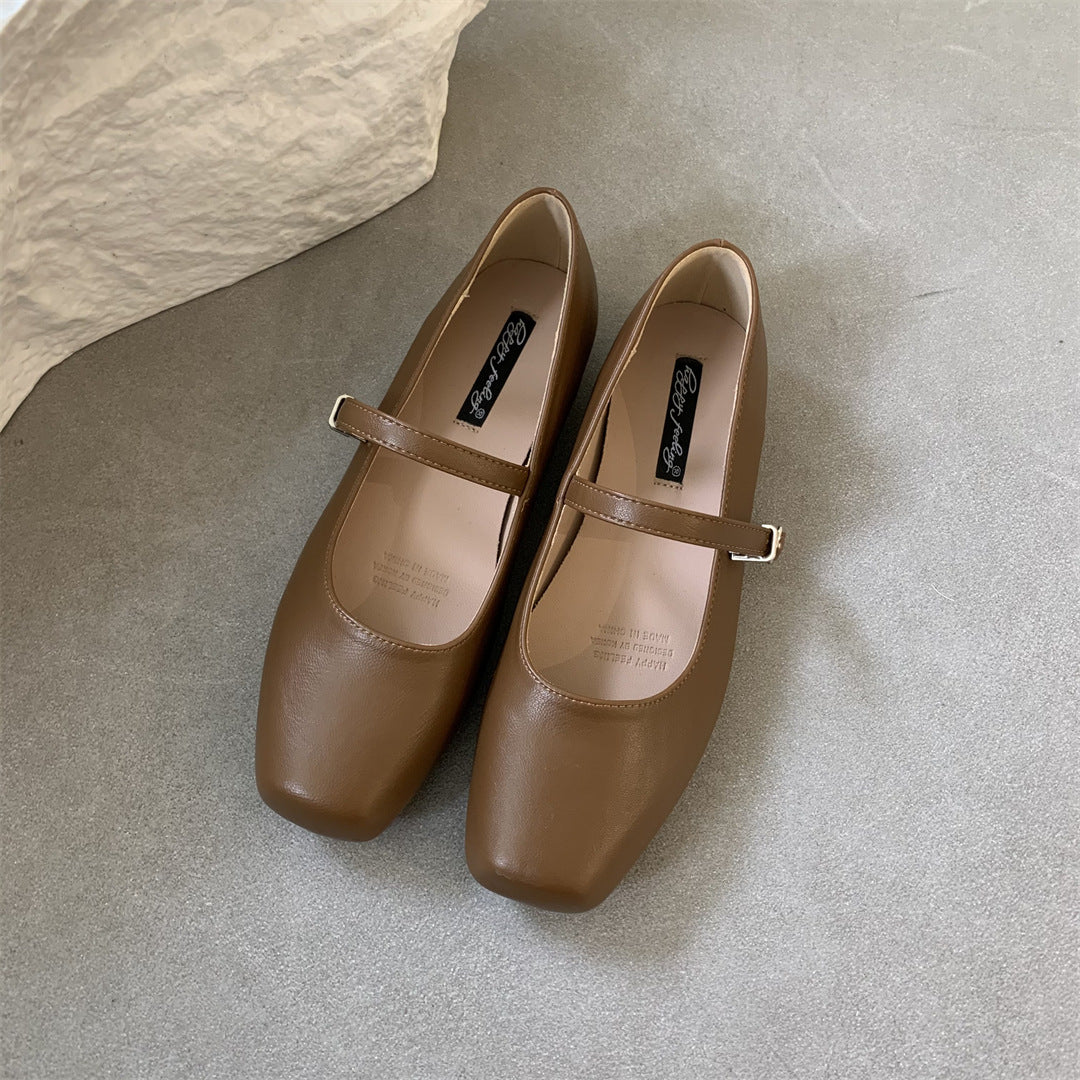 Chic Everyday Greta  Low Heel Mary Janes