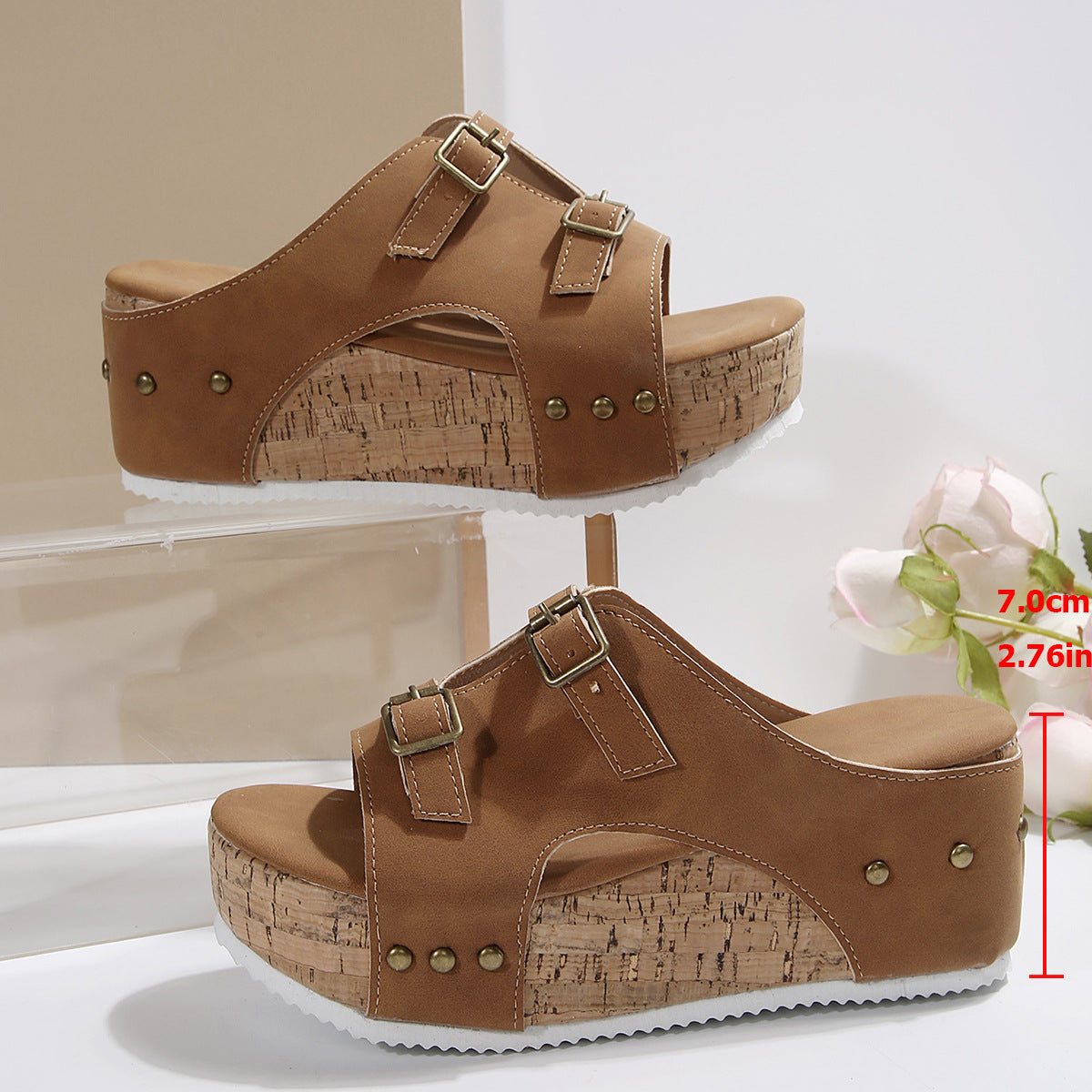 Chic Platform Sandals by Greta 