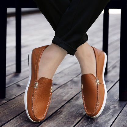 Breathable Leather Loafers Greta  Men’s Shoes