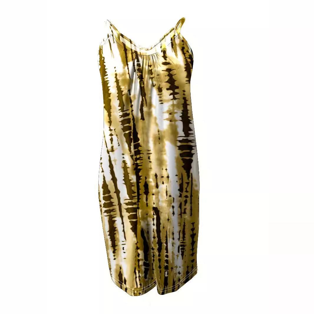 Chic Tie-Dye Wide-Leg Jumpsuit by Greta 