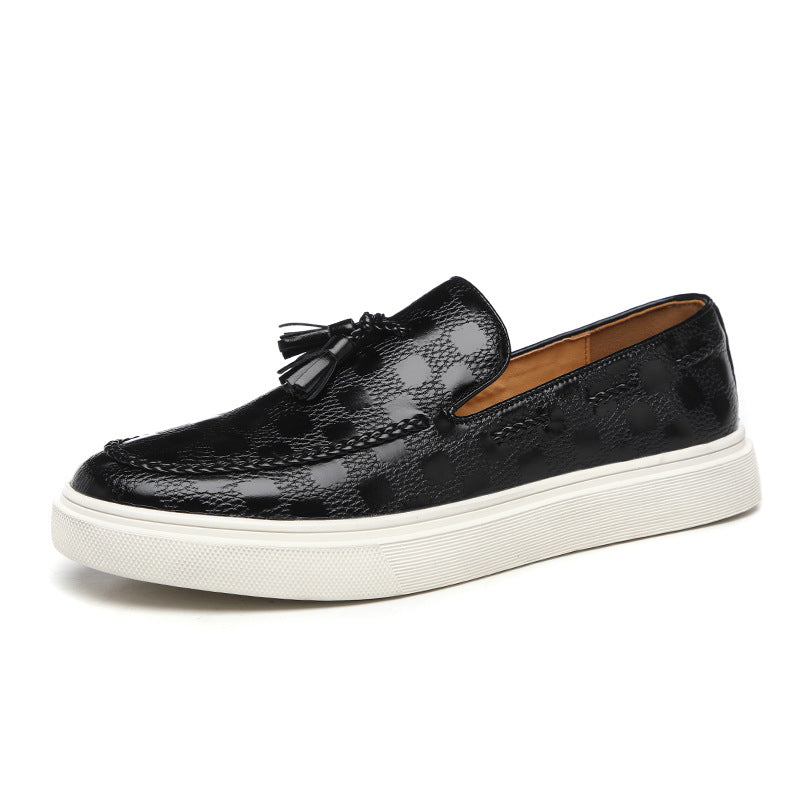 Versatile Greta  Men's Tassel Slip-On Loafers