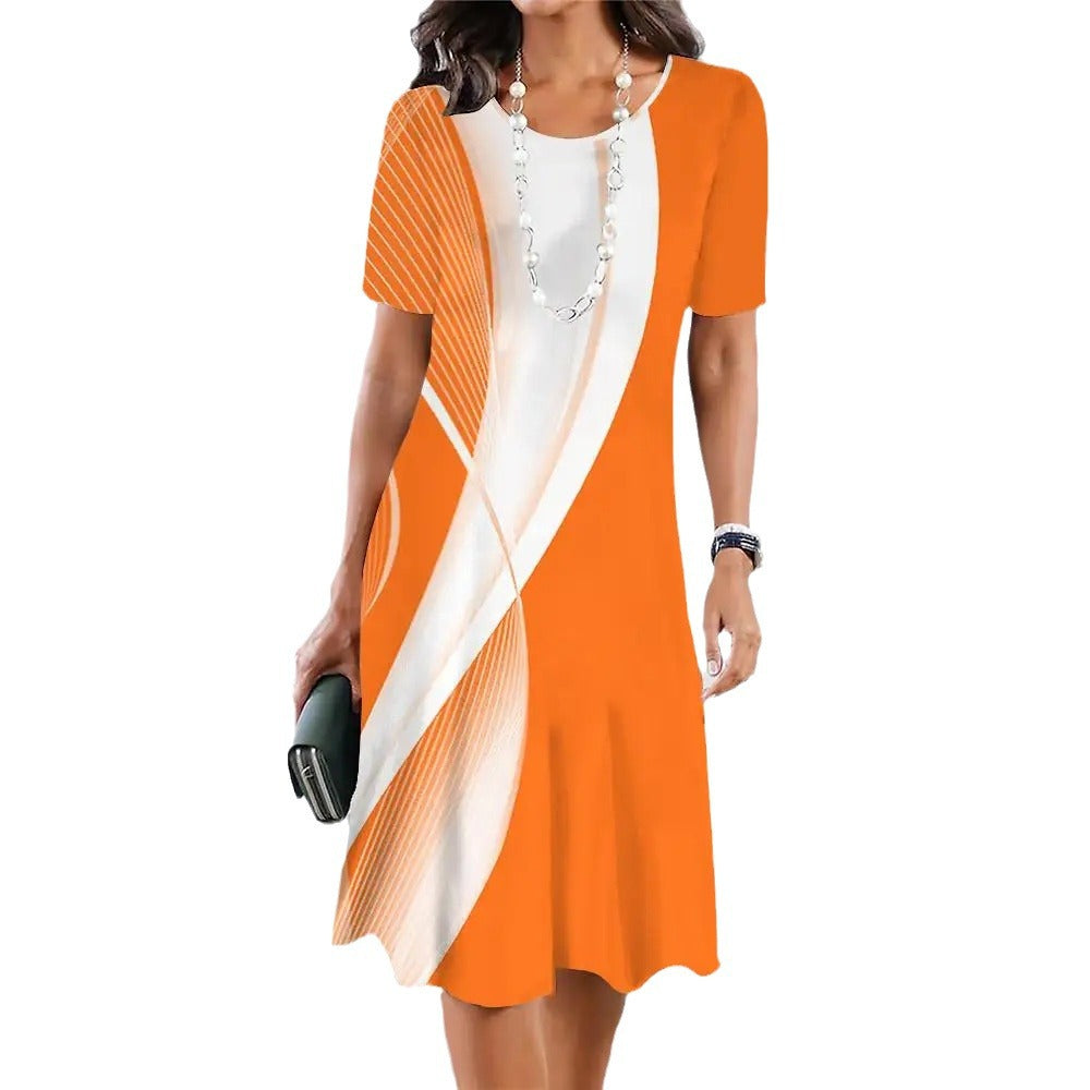 Chic Plus Size Summer Dress by Greta 