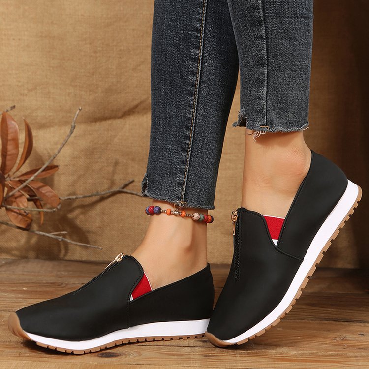 Comfort Zip Loafers by Greta 