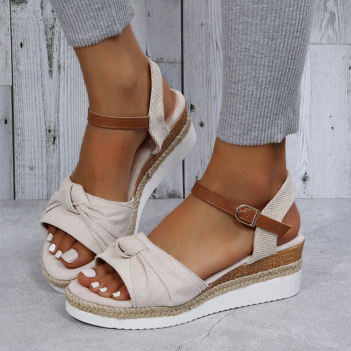 Chic Platform Sandals by Greta 