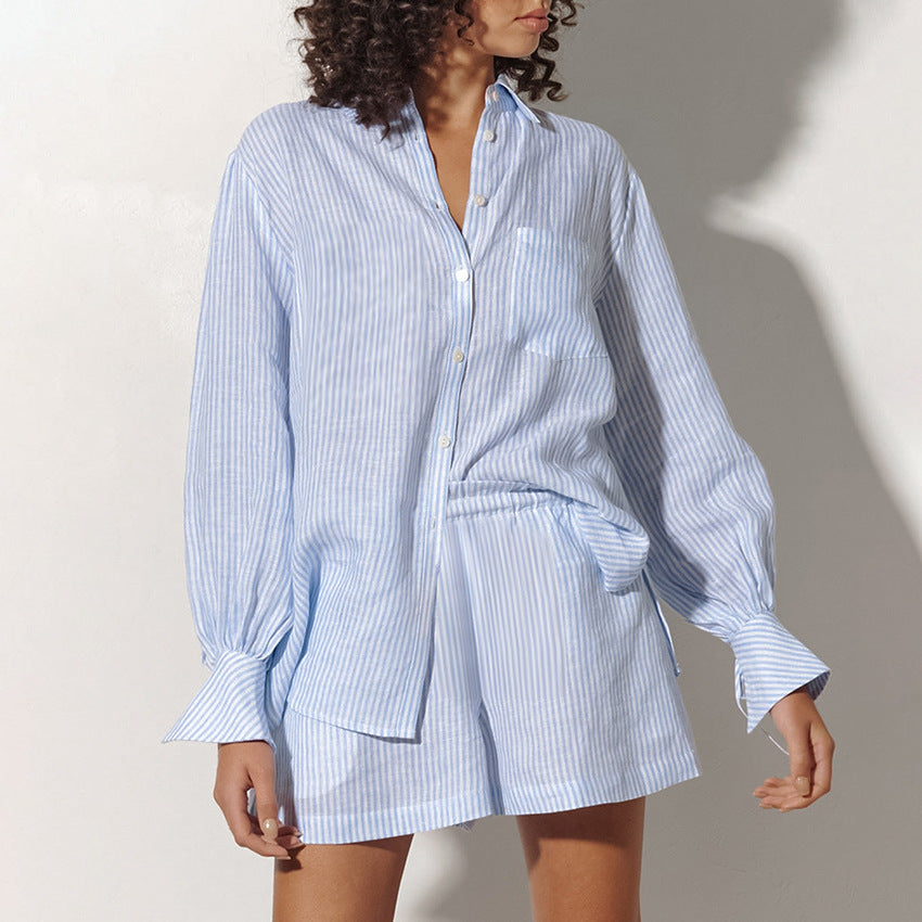 Striped Cotton Set Greta  Pinterest-Inspired Outfit