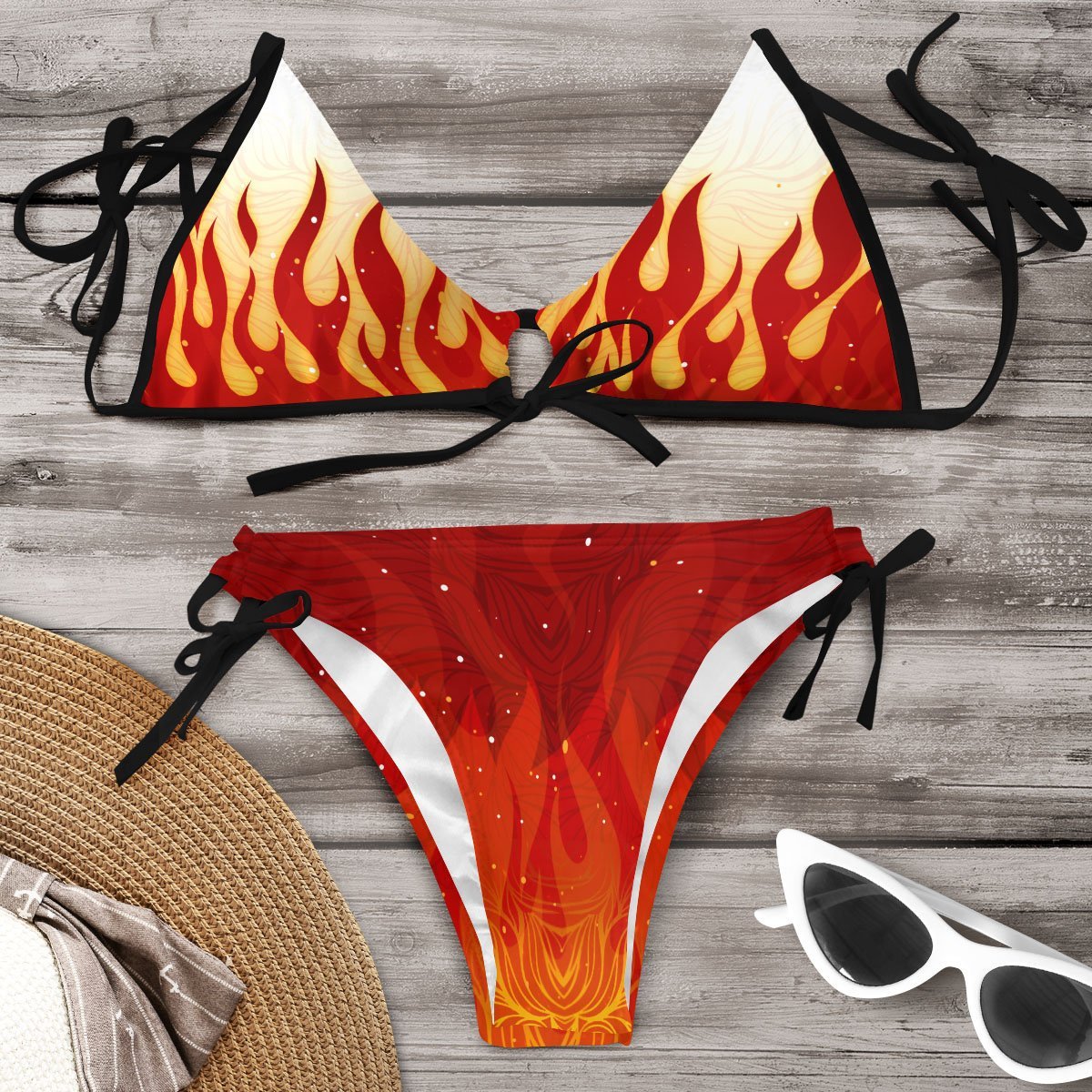 Vibrant Pinterest-Inspired Greta  Bikini Set
