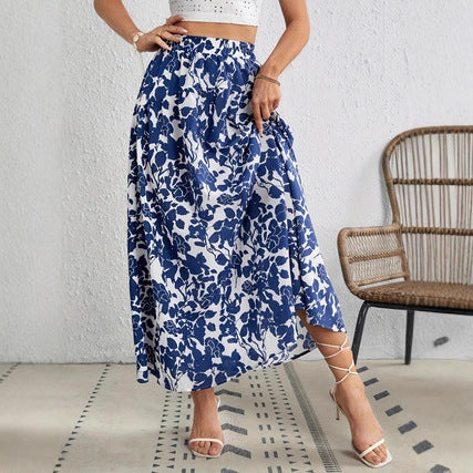 Chic Floral Pleated Skirt by Greta 